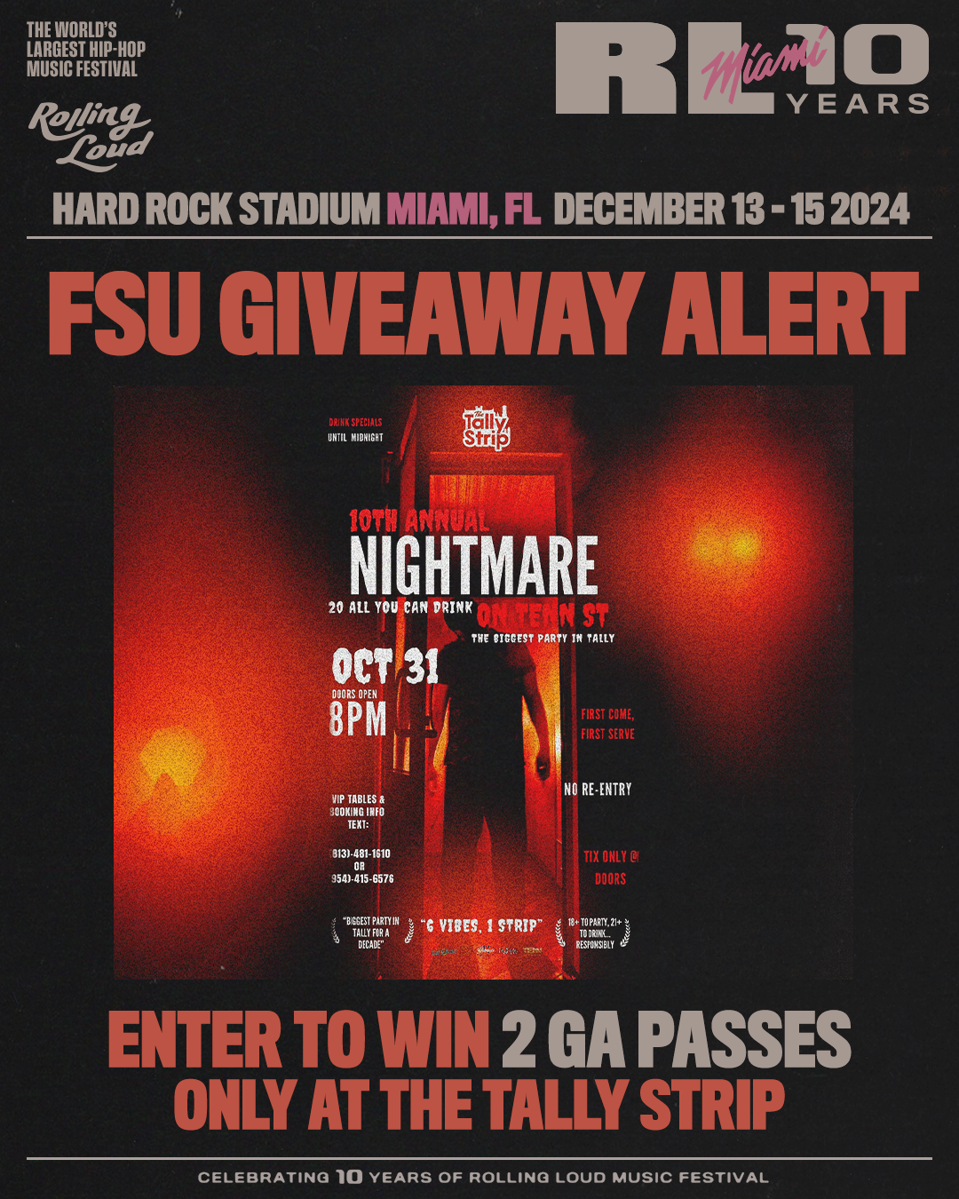 Talloween Ticket Giveaway — Rolling Loud